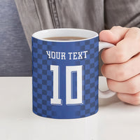 Croatia Football Custom Ceramic Mug Vatreni Glory 2026 Away Colors