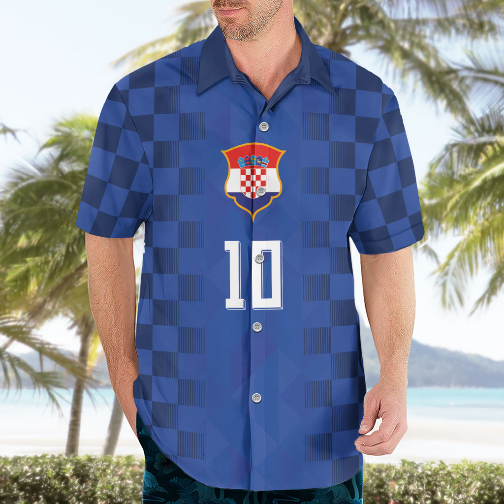 Croatia Football Custom Hawaiian Shirt Vatreni Glory 2026 Away Colors