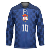 Croatia Football Custom Hockey Jersey Vatreni Glory 2026 Away Colors
