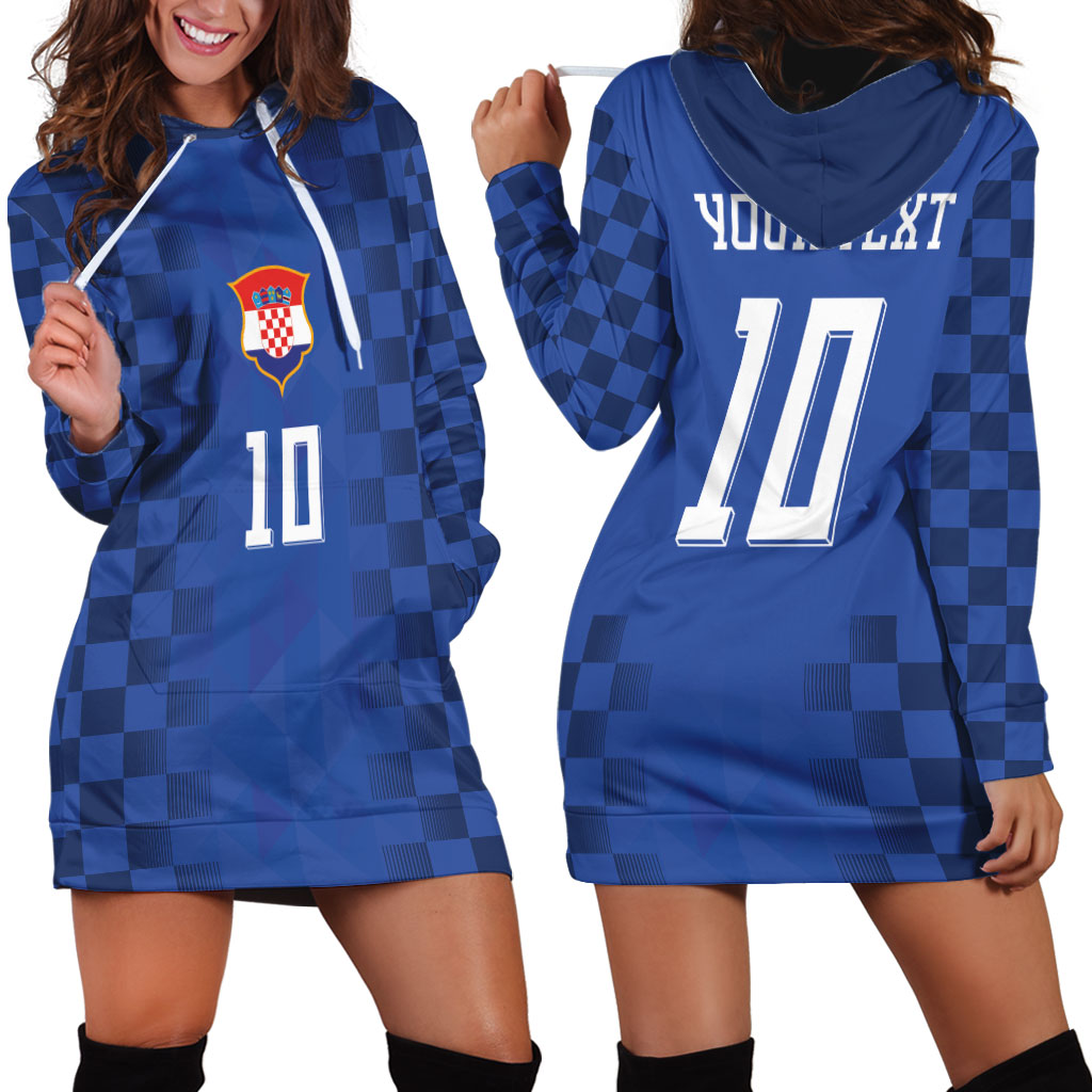 Croatia Football Custom Hoodie Dress Vatreni Glory 2026 Away Colors