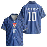 Croatia Football Custom Kid Hawaiian Shirt Vatreni Glory 2026 Away Colors LT03