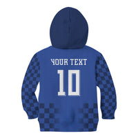 Croatia Football Custom Kid Hoodie Vatreni Glory 2026 Away Colors