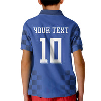 Croatia Football Custom Kid Polo Shirt Vatreni Glory 2026 Away Colors