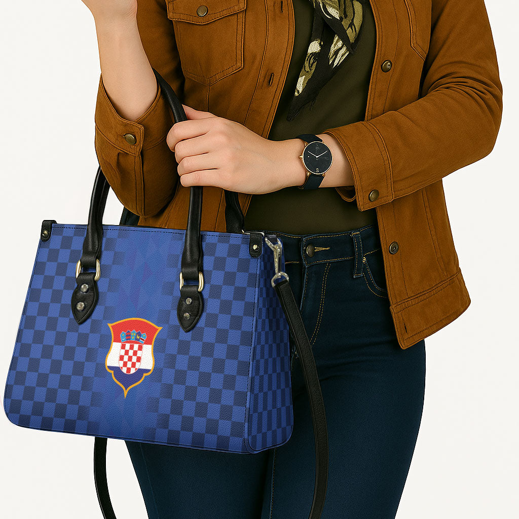 Croatia Football Leather Bag Vatreni Glory 2026 Away Colors