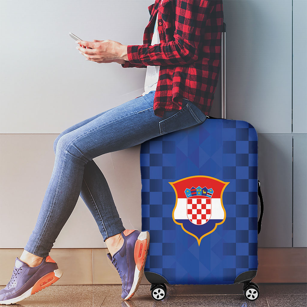 Croatia Football Luggage Cover Vatreni Glory 2026 Away Colors
