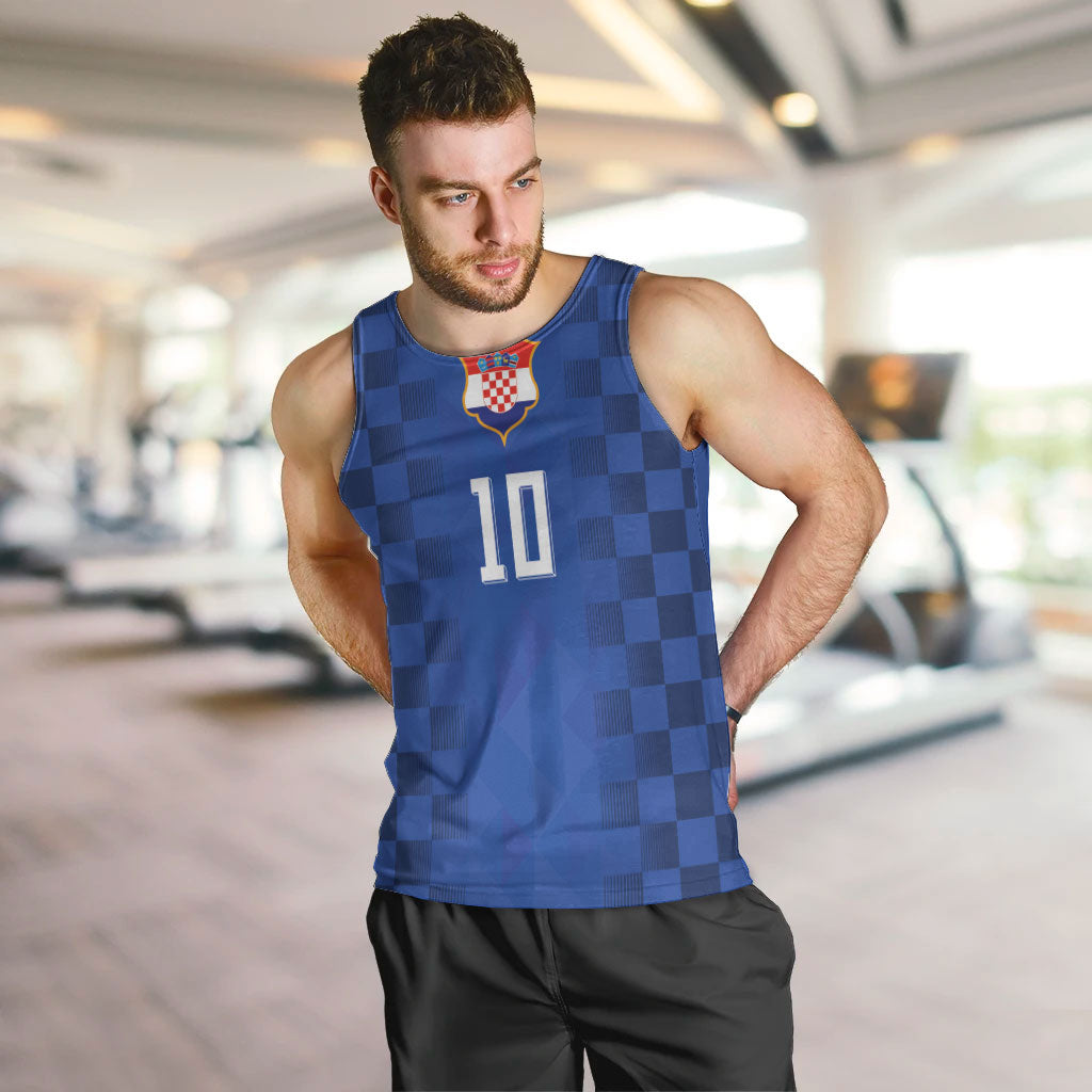 Croatia Football Custom Men Tank Top Vatreni Glory 2026 Away Colors