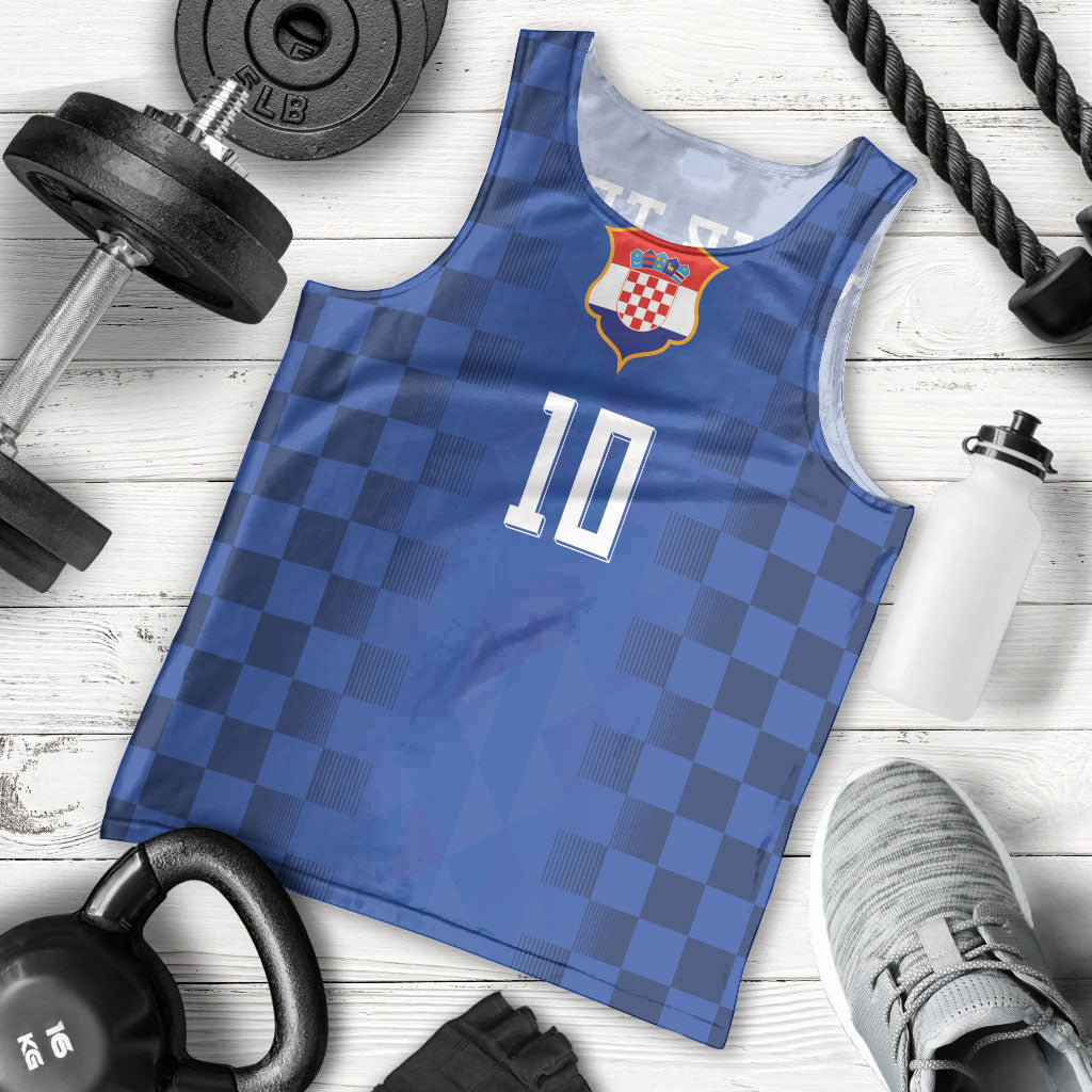 Croatia Football Custom Men Tank Top Vatreni Glory 2026 Away Colors