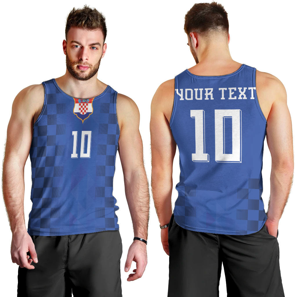 Croatia Football Custom Men Tank Top Vatreni Glory 2026 Away Colors