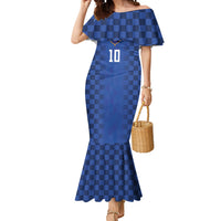 Croatia Football Custom Mermaid Dress Vatreni Glory 2026 Away Colors
