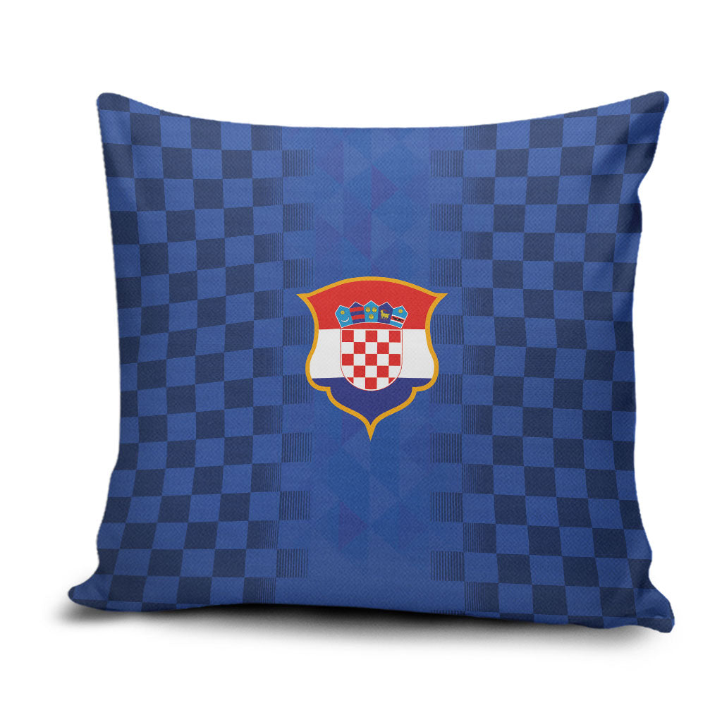 Croatia Football Pillow Cover Vatreni Glory 2026 Away Colors