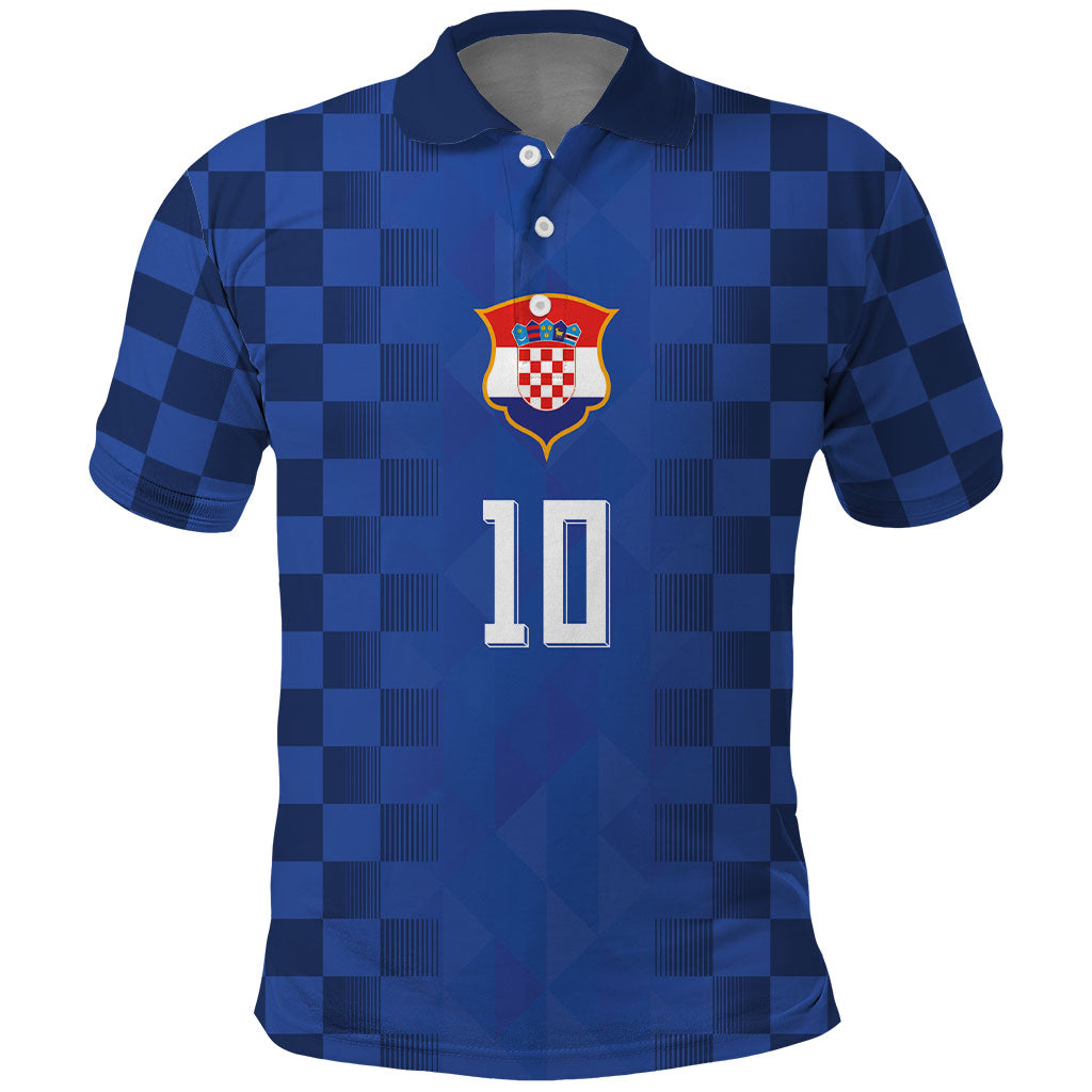 Croatia Football Custom Polo Shirt Vatreni Glory 2026 Away Colors