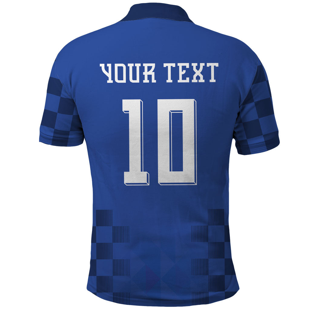Croatia Football Custom Polo Shirt Vatreni Glory 2026 Away Colors