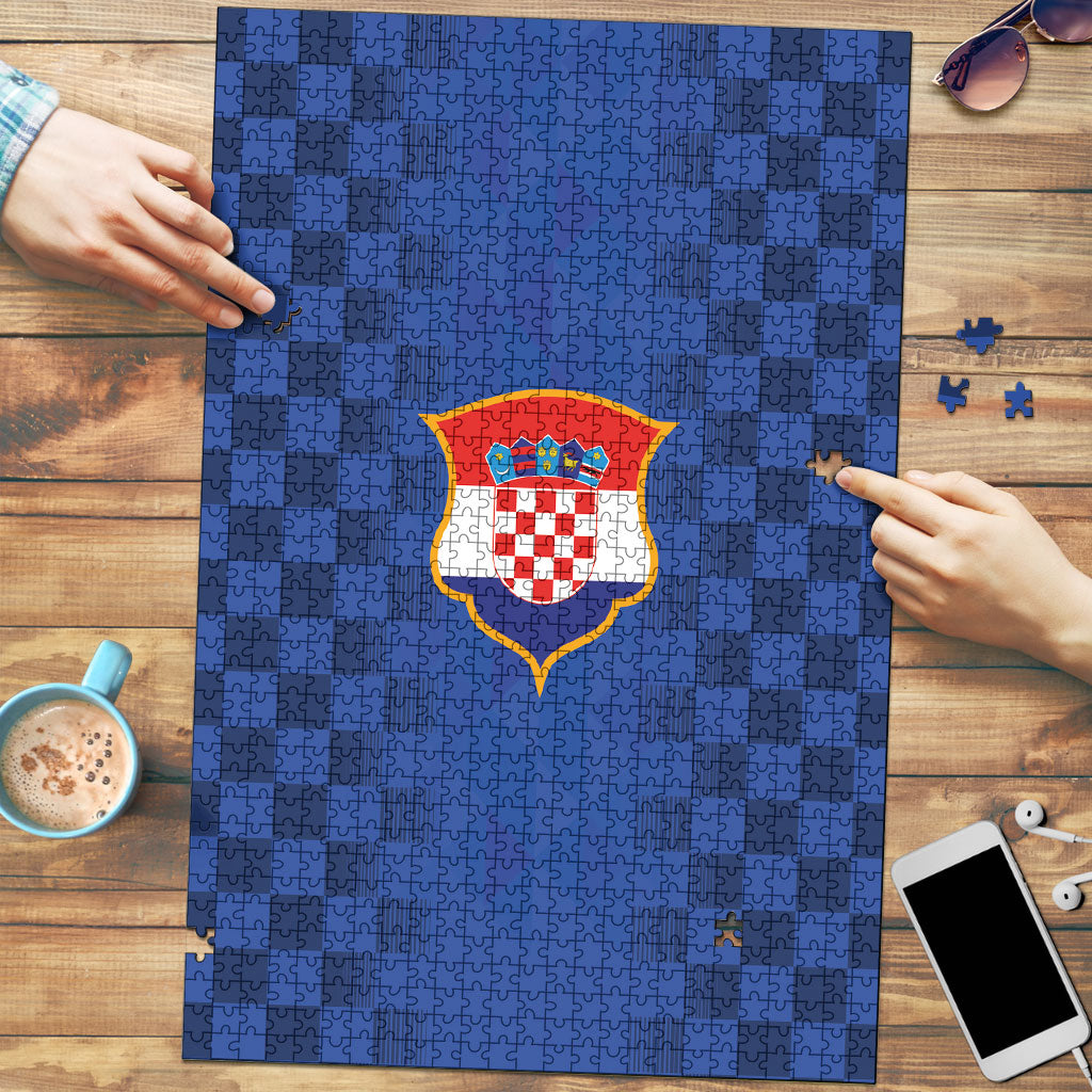 Croatia Football Puzzle Vatreni Glory 2026 Away Colors