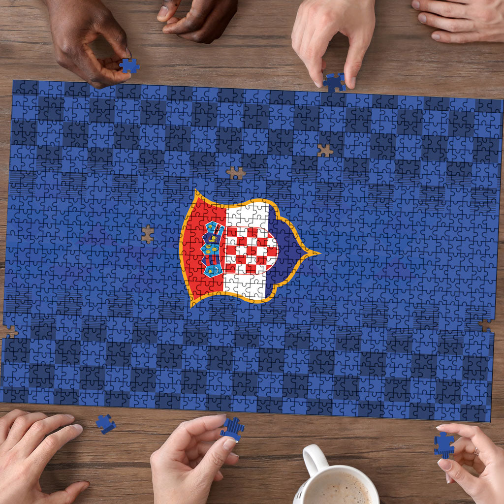 Croatia Football Puzzle Vatreni Glory 2026 Away Colors