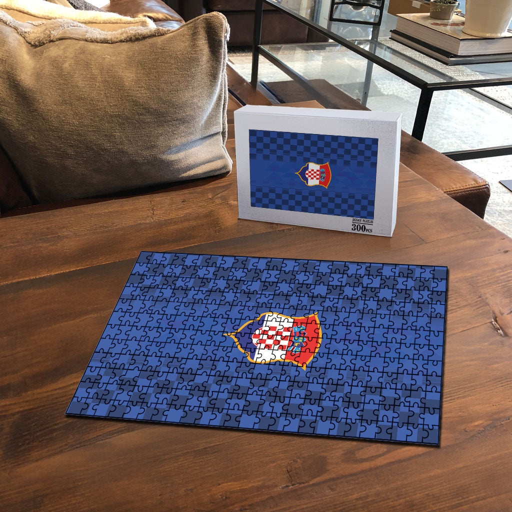 Croatia Football Puzzle Vatreni Glory 2026 Away Colors