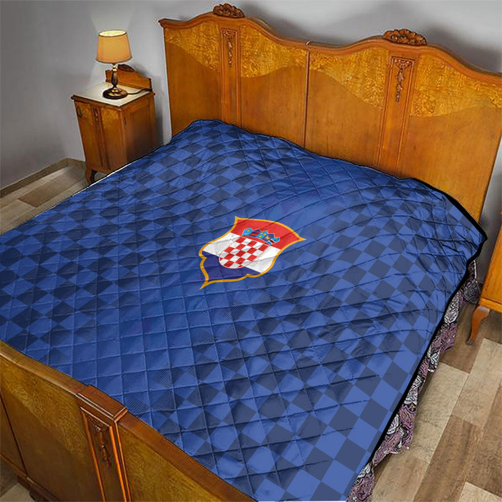 Croatia Football Quilt Vatreni Glory 2026 Away Colors