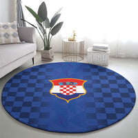 Croatia Football Round Carpet Vatreni Glory 2026 Away Colors