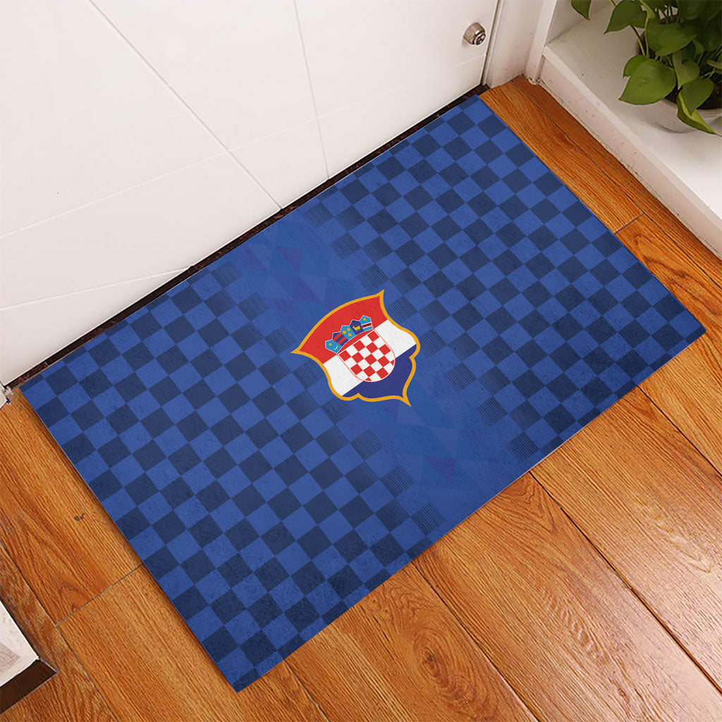 Croatia Football Rubber Doormat Vatreni Glory 2026 Away Colors