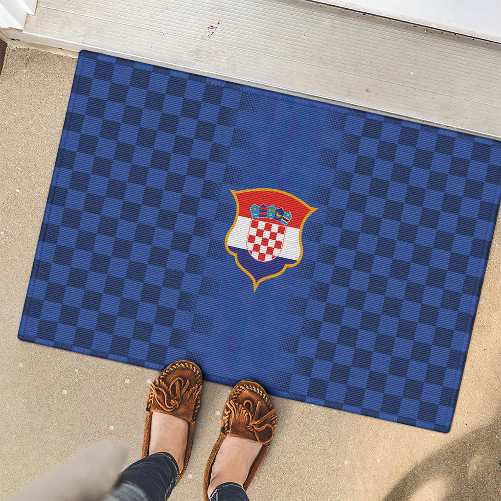 Croatia Football Rubber Doormat Vatreni Glory 2026 Away Colors