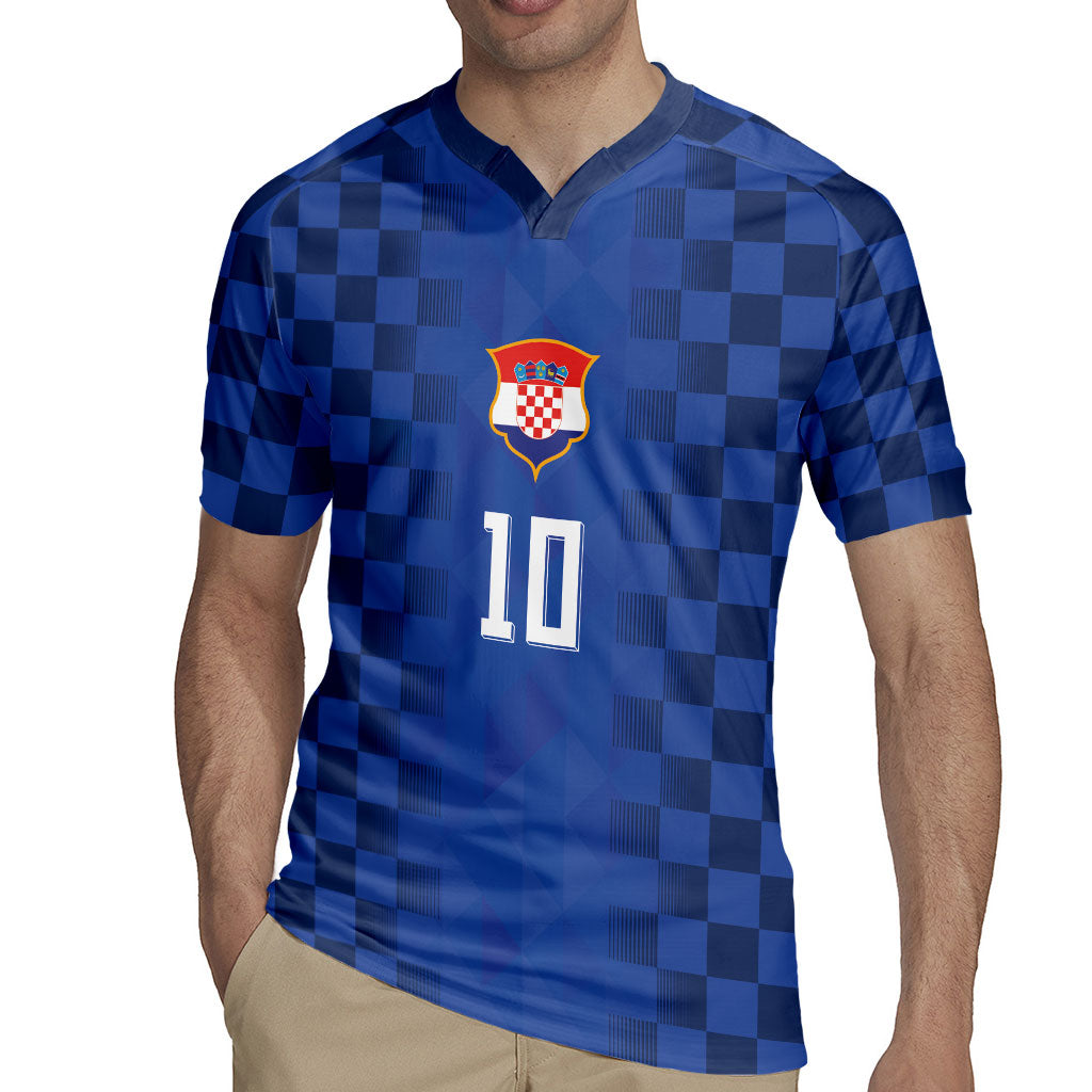 Croatia Football Custom Rugby Jersey Vatreni Glory 2026 Away Colors