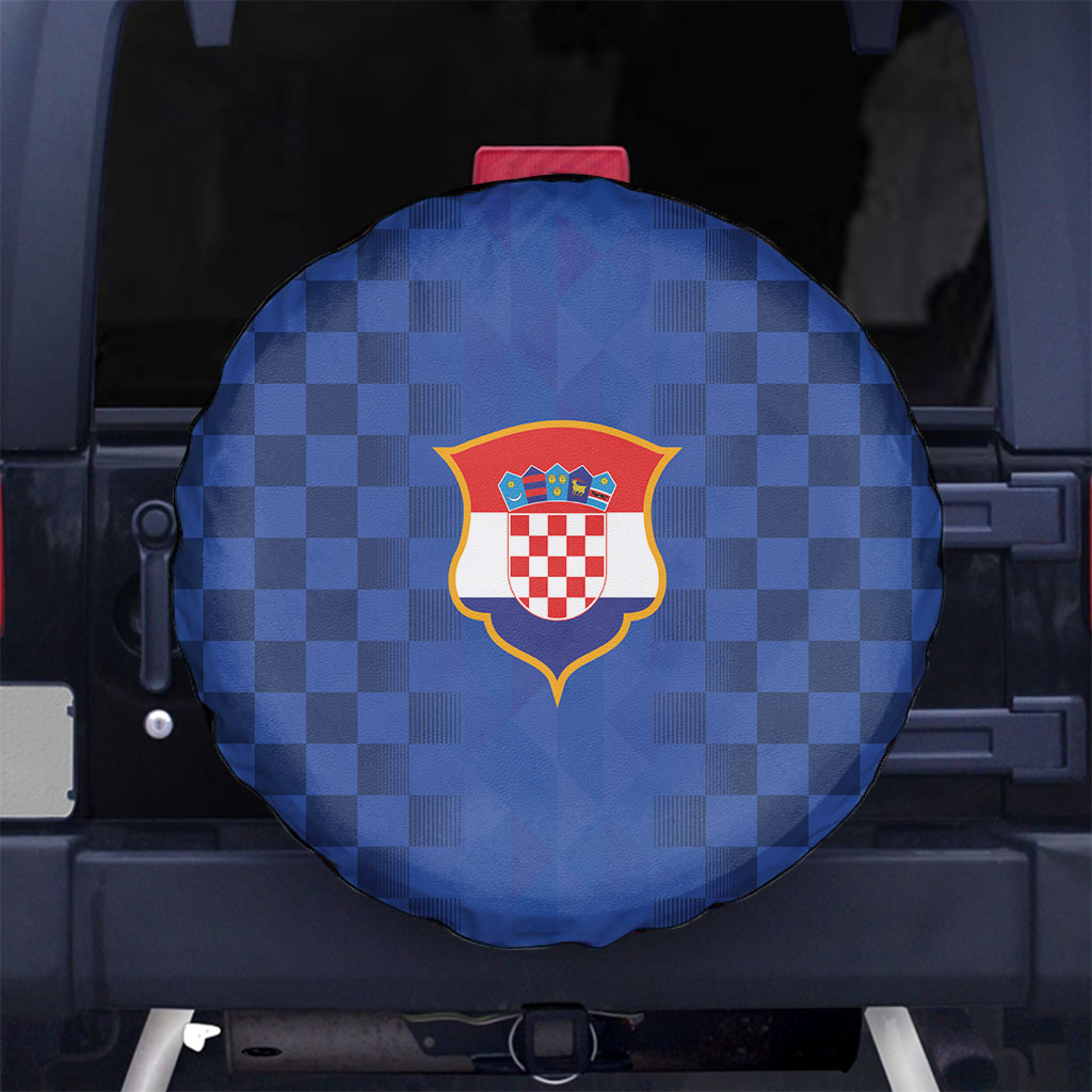 Croatia Football Spare Tire Cover Vatreni Glory 2026 Away Colors