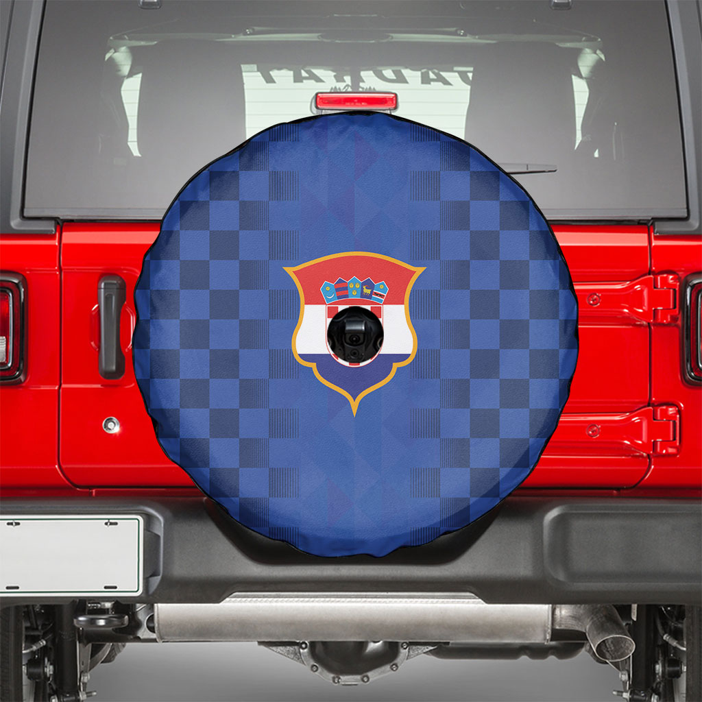 Croatia Football Spare Tire Cover Vatreni Glory 2026 Away Colors