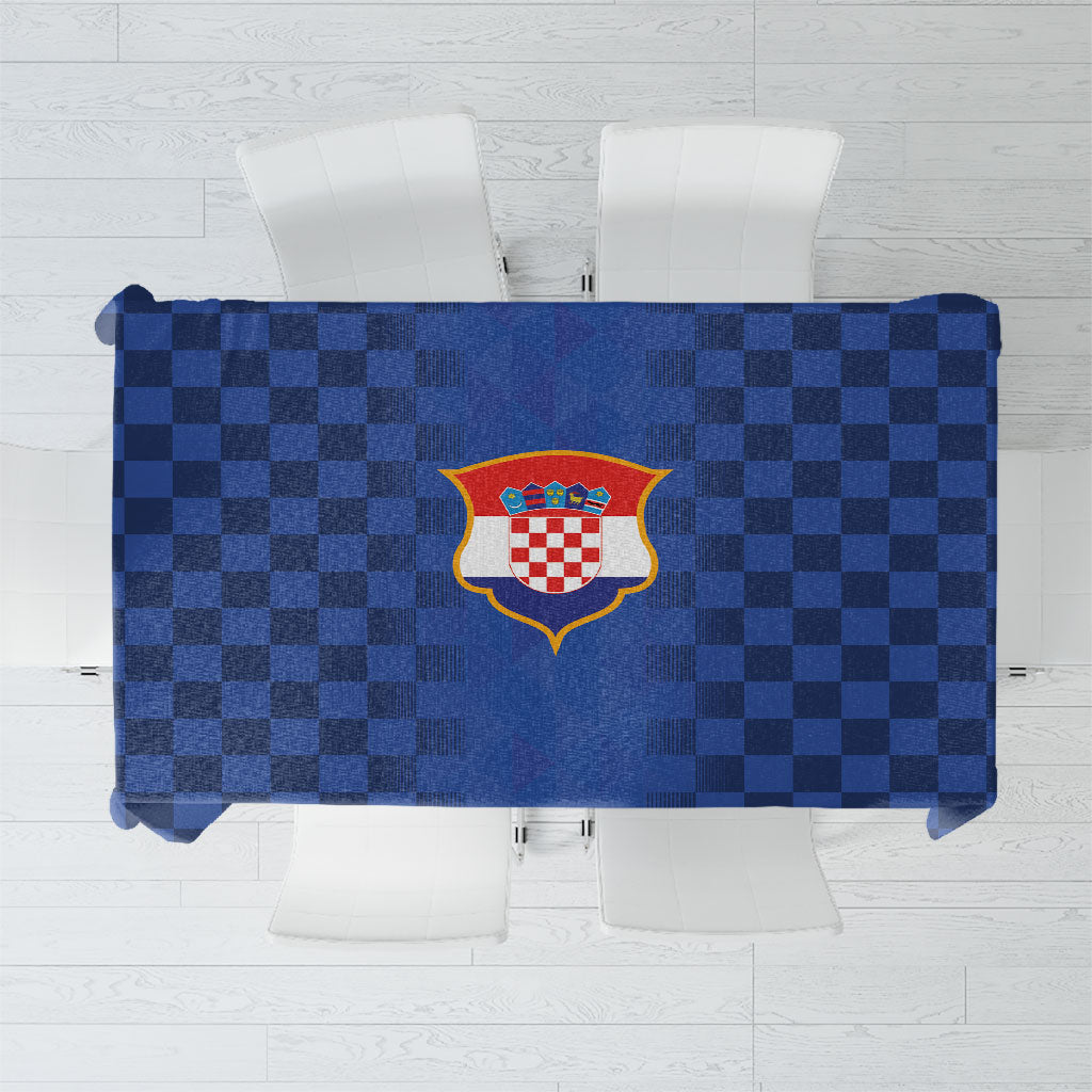Croatia Football Tablecloth Vatreni Glory 2026 Away Colors