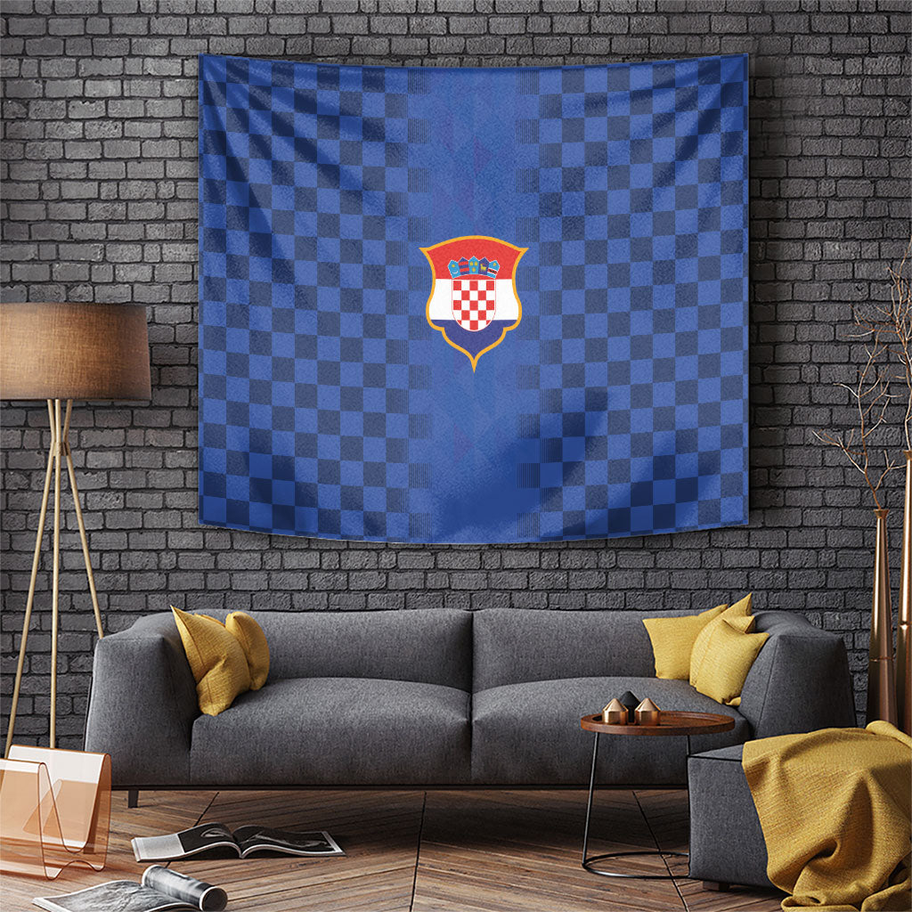 Croatia Football Tapestry Vatreni Glory 2026 Away Colors
