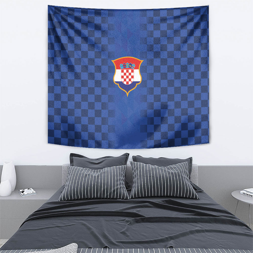 Croatia Football Tapestry Vatreni Glory 2026 Away Colors