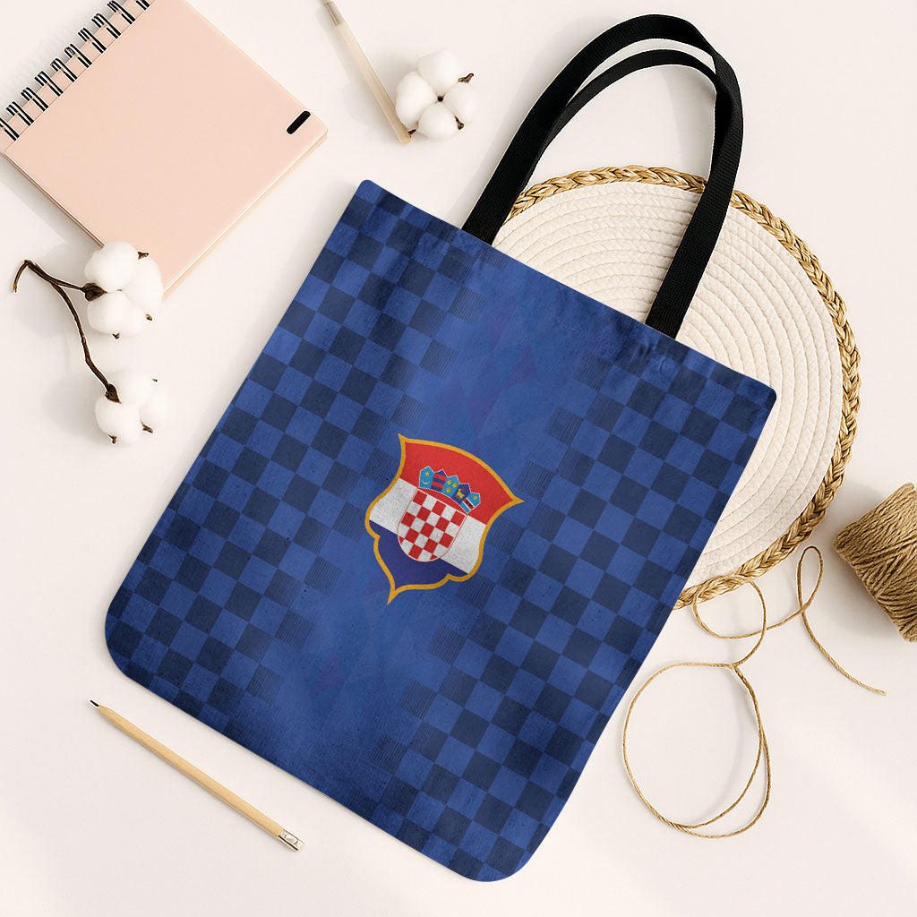 Croatia Football Tote Bag Vatreni Glory 2026 Away Colors