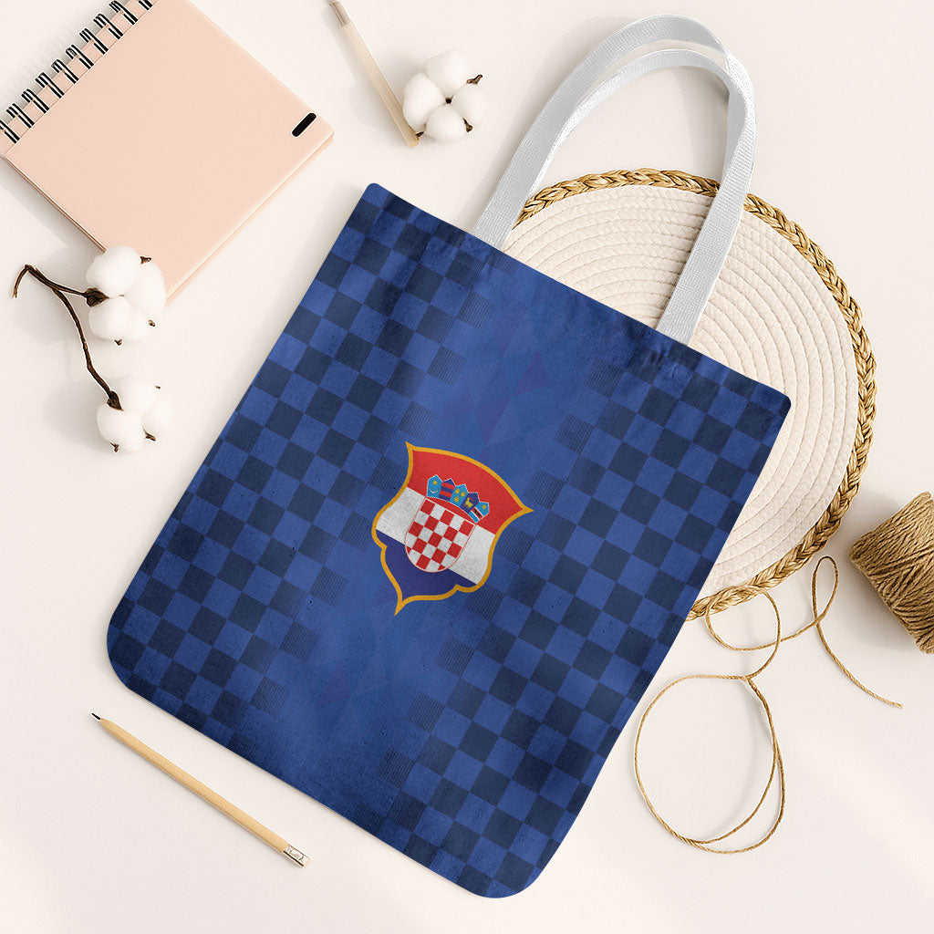 Croatia Football Tote Bag Vatreni Glory 2026 Away Colors