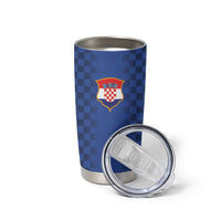 Croatia Football Custom Tumbler Cup Vatreni Glory 2026 Away Colors