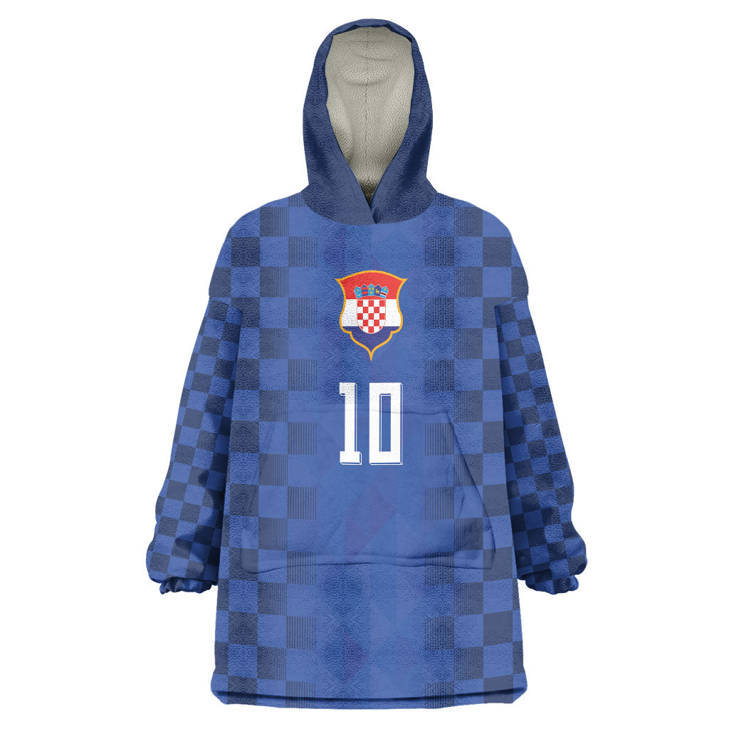 Croatia Football Custom Wearable Blanket Hoodie Vatreni Glory 2026 Away Colors