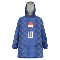 Croatia Football Custom Wearable Blanket Hoodie Vatreni Glory 2026 Away Colors