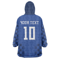 Croatia Football Custom Wearable Blanket Hoodie Vatreni Glory 2026 Away Colors
