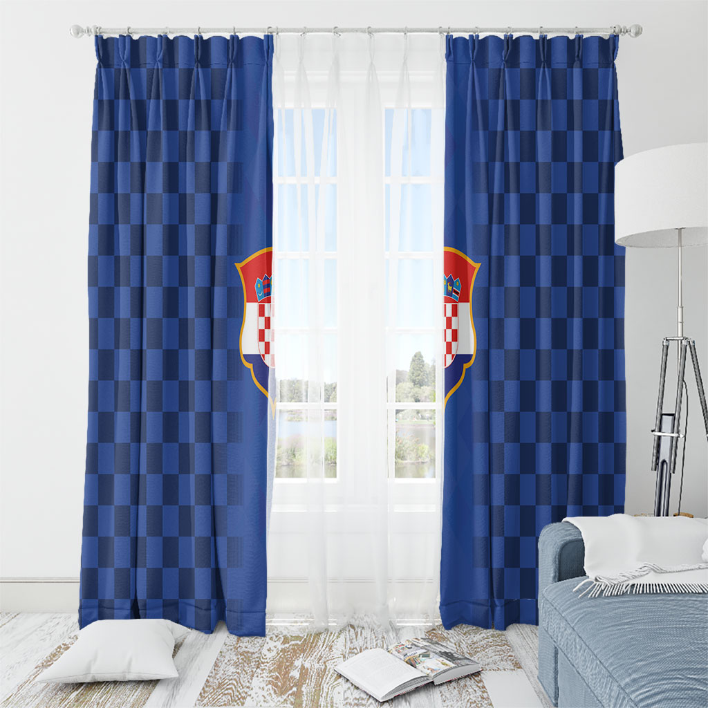 Croatia Football Window Curtain Vatreni Glory 2026 Away Colors