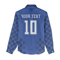 Croatia Football Custom Women Casual Shirt Vatreni Glory 2026 Away Colors