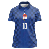 Croatia Football Custom Women Polo Shirt Vatreni Glory 2026 Away Colors