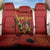Personalised Spain Football 2024 Back Car Seat Cover La Roja The Fourth Time Champion European - Wonder Print Shop