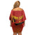 Personalised Spain Football 2024 Family Matching Off Shoulder Short Dress and Hawaiian Shirt La Roja The Fourth Time Champion European - Wonder Print Shop