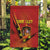 Personalised Spain Football 2024 Garden Flag La Roja The Fourth Time Champion European - Wonder Print Shop