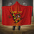 Personalised Spain Football 2024 Hooded Blanket La Roja The Fourth Time Champion European