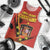 Personalised Spain Football 2024 Men Tank Top La Roja The Fourth Time Champion European - Wonder Print Shop