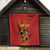 Personalised Spain Football 2024 Quilt La Roja The Fourth Time Champion European - Wonder Print Shop