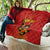 Personalised Spain Football 2024 Quilt La Roja The Fourth Time Champion European - Wonder Print Shop