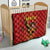 Personalised Spain Football 2024 Quilt La Roja The Fourth Time Champion European - Wonder Print Shop
