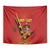 Personalised Spain Football 2024 Tapestry La Roja The Fourth Time Champion European - Wonder Print Shop