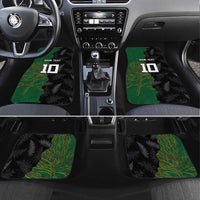 Aotearoa South Africa Rugby Freedom Cup Car Mats Kiwi Warriors Haka with King Protea Symbol - Wonder Print Shop