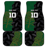 Aotearoa South Africa Rugby Freedom Cup Car Mats Kiwi Warriors Haka with King Protea Symbol - Wonder Print Shop