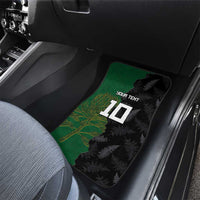 Aotearoa South Africa Rugby Freedom Cup Car Mats Kiwi Warriors Haka with King Protea Symbol - Wonder Print Shop